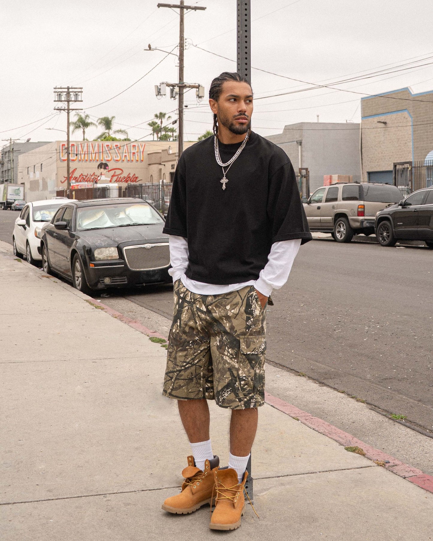 EPTM Surge Cargo Camo Shorts- Hunter Camo