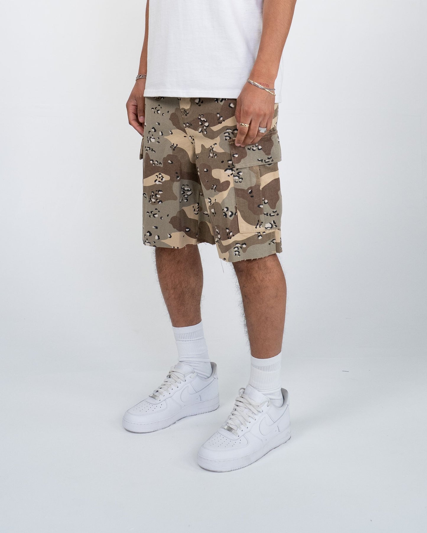 EPTM Surge Cargo Camo Shorts- Desert Camo