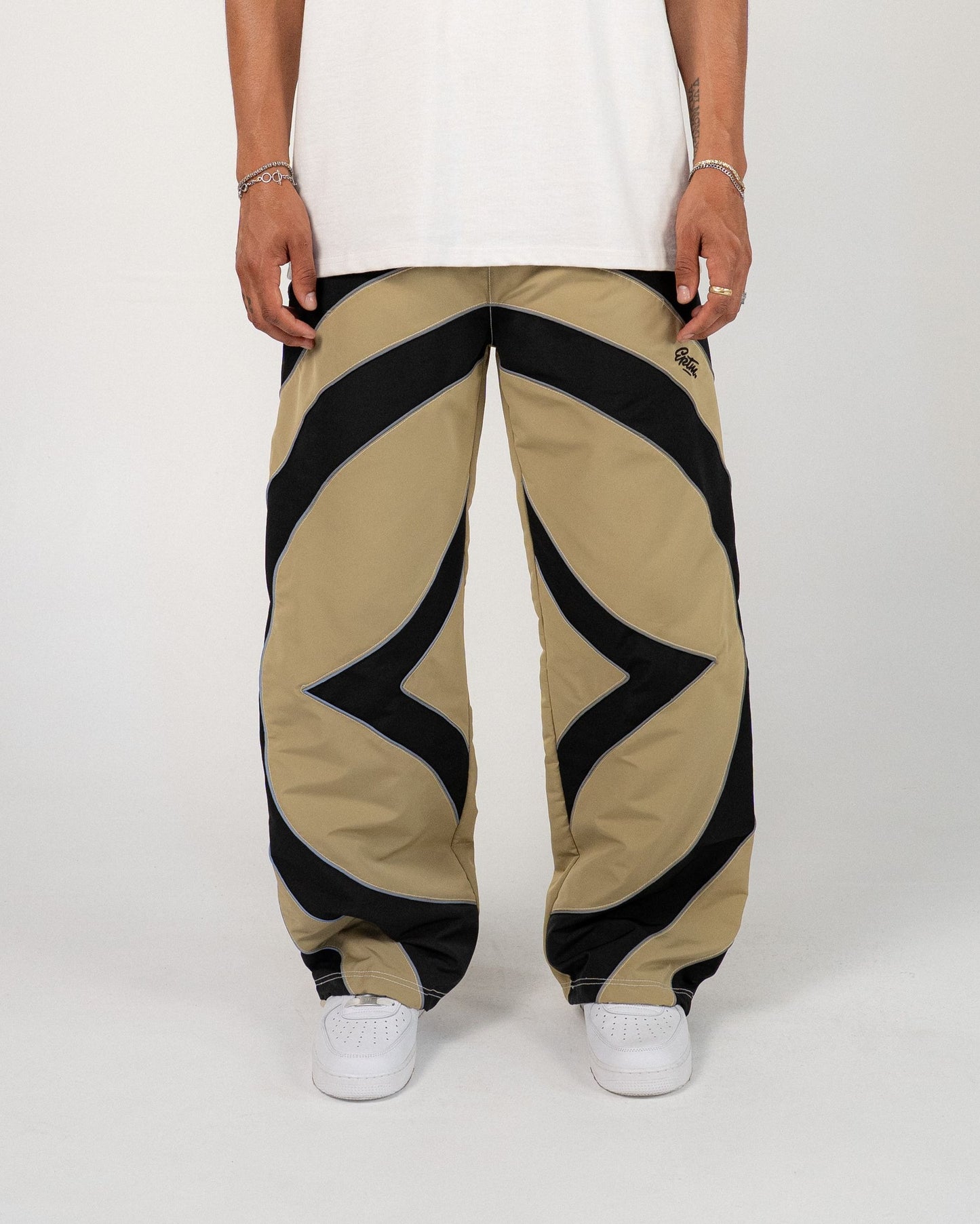 EPTM Dreamy Baggy Pants In Khaki