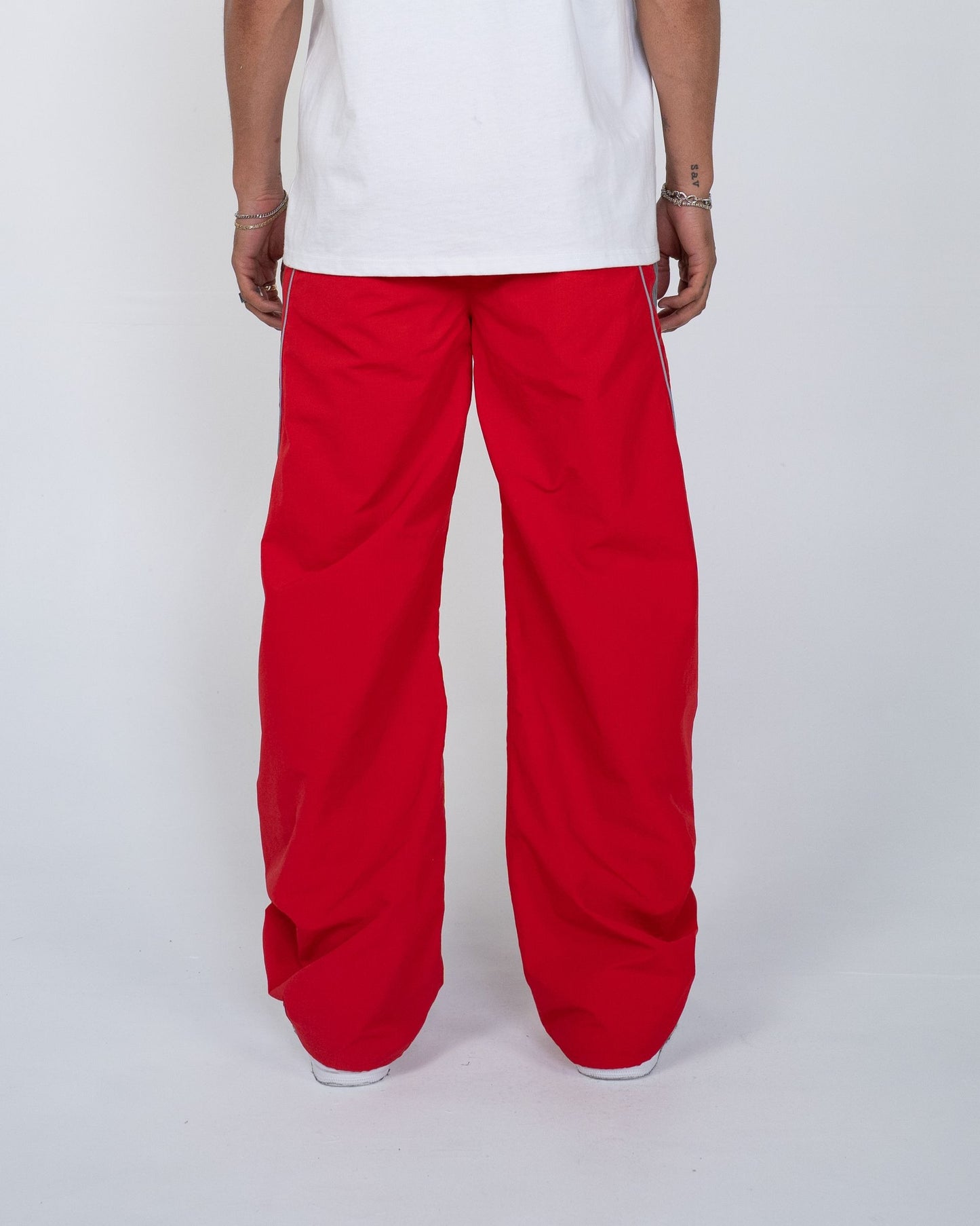 EPTM Composed 3M Baggy Pants In Red