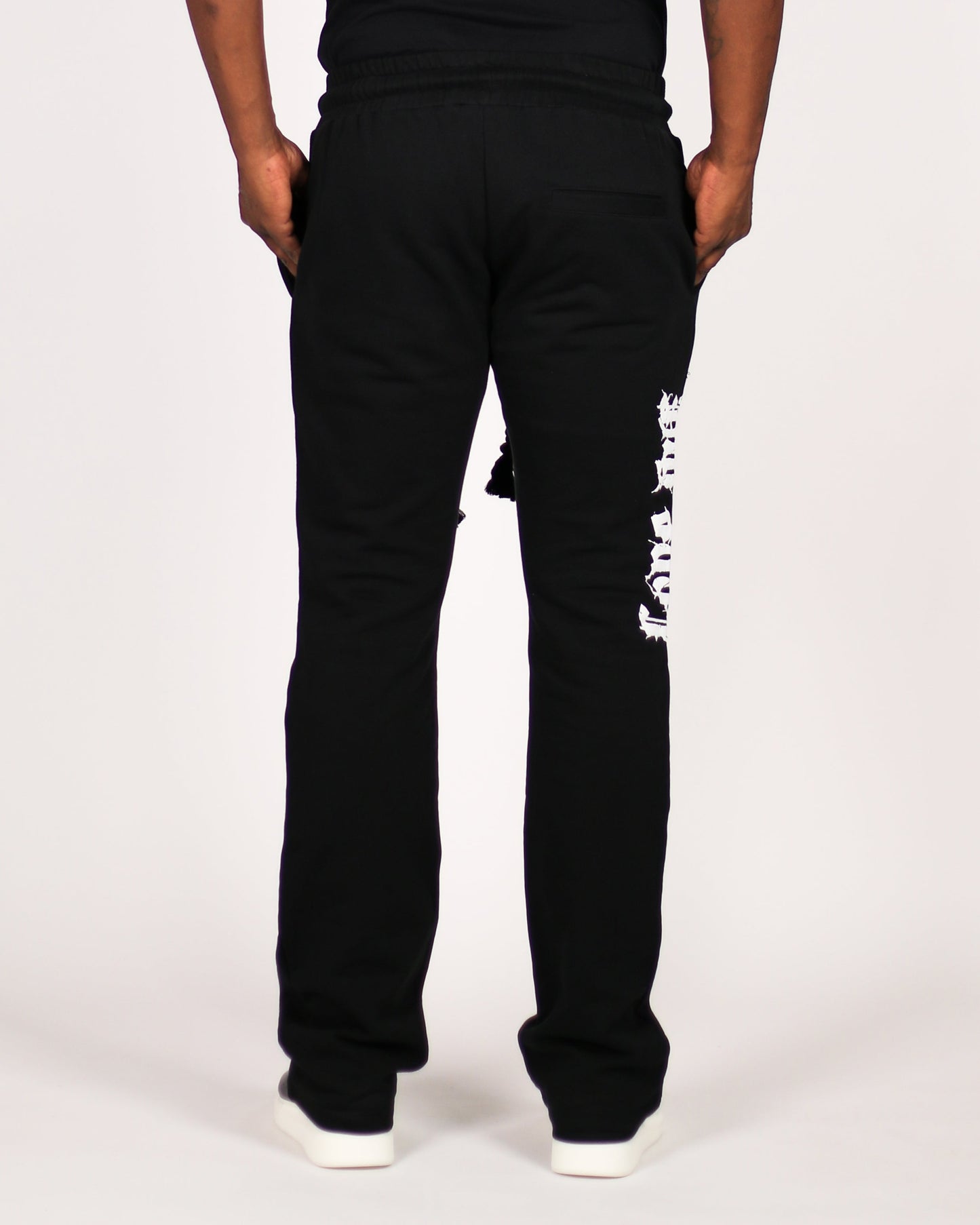Trinity Kays Kulture Love Me To Death Flare Stack Sweatpants