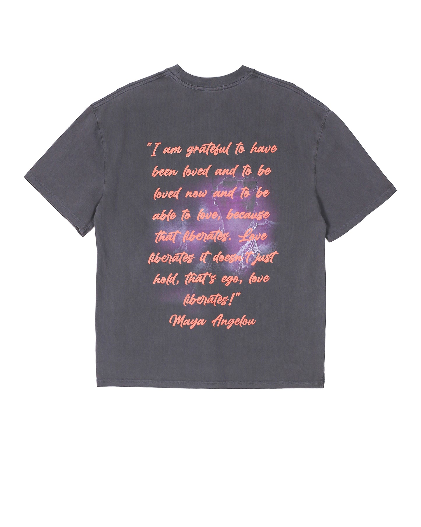 Wizkid More Love Less Ego Heavyweight Vintage Washed T Shirt