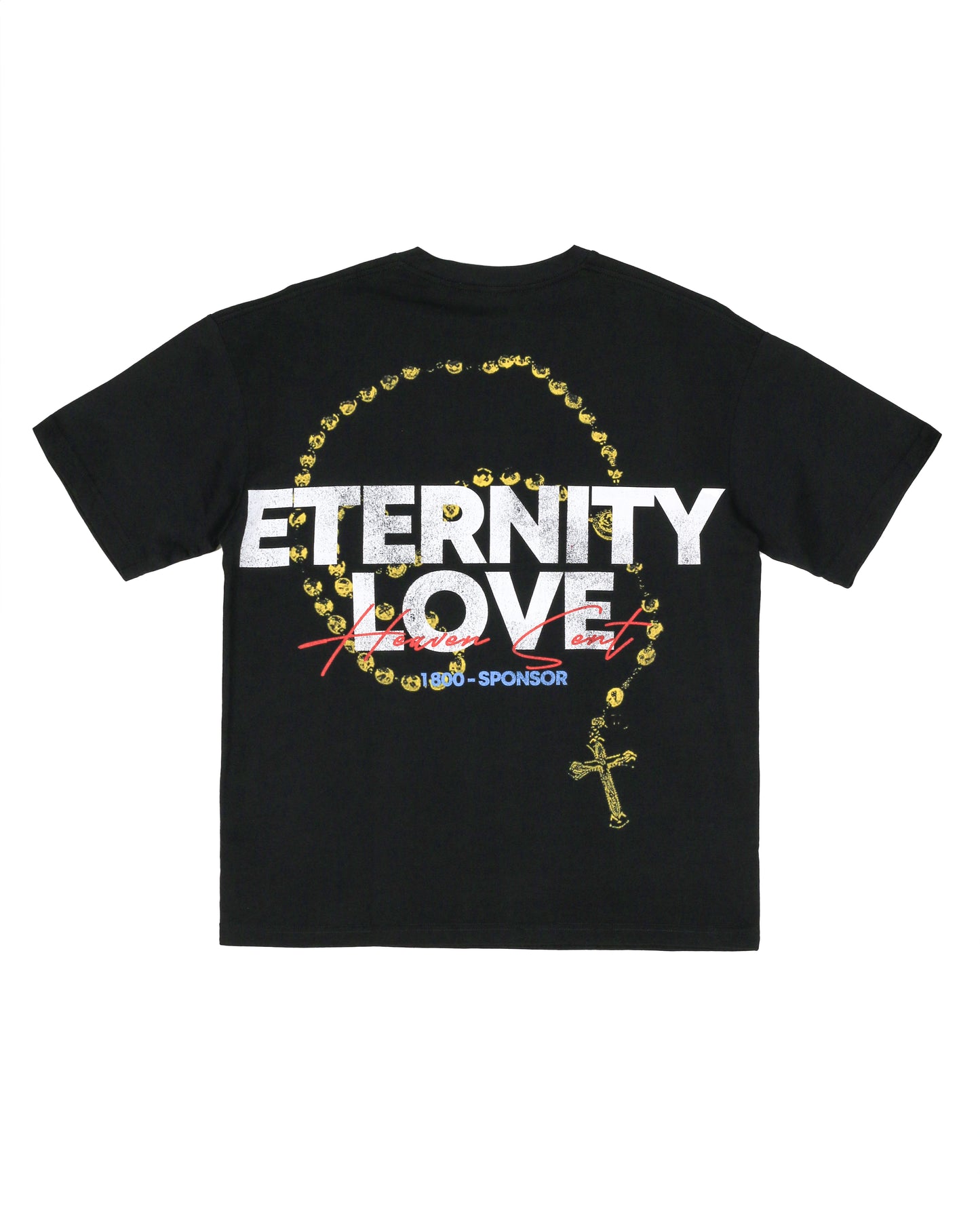 Sponsor Heaven Sent T Shirt - Black