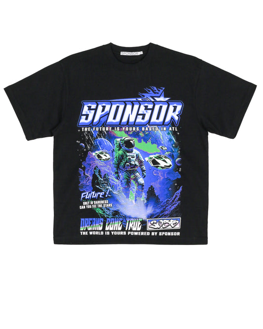 Sponsor Dreams Come True T Shirt - Black