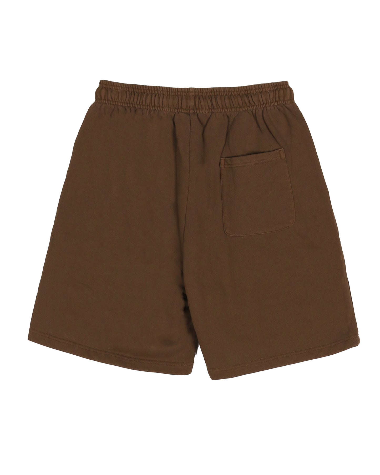 Sponsor Men's Logo Heavy Weight Sweat Shorts-Brown