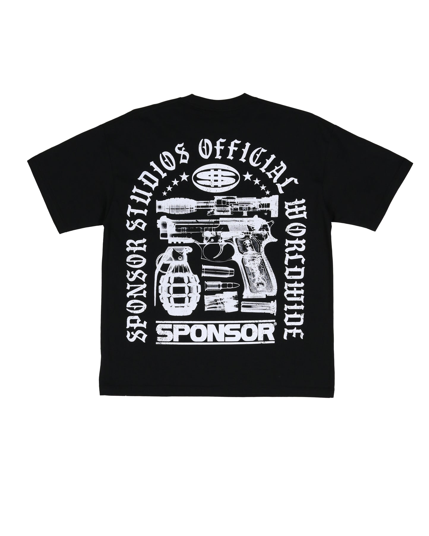 Sponsor Feel Like Pablo Tee-Black/White