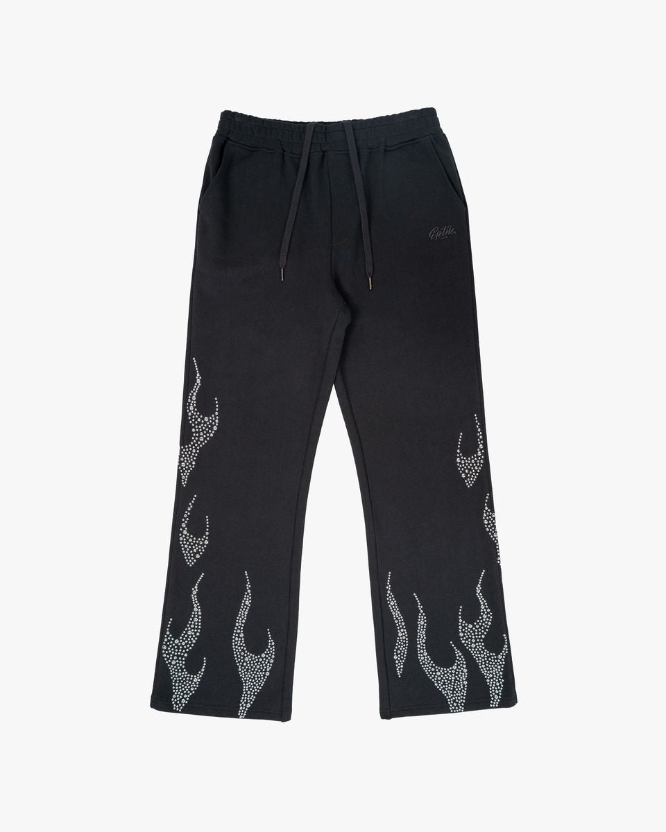 EPTM Metal Flame Men's Sweatpants in Black