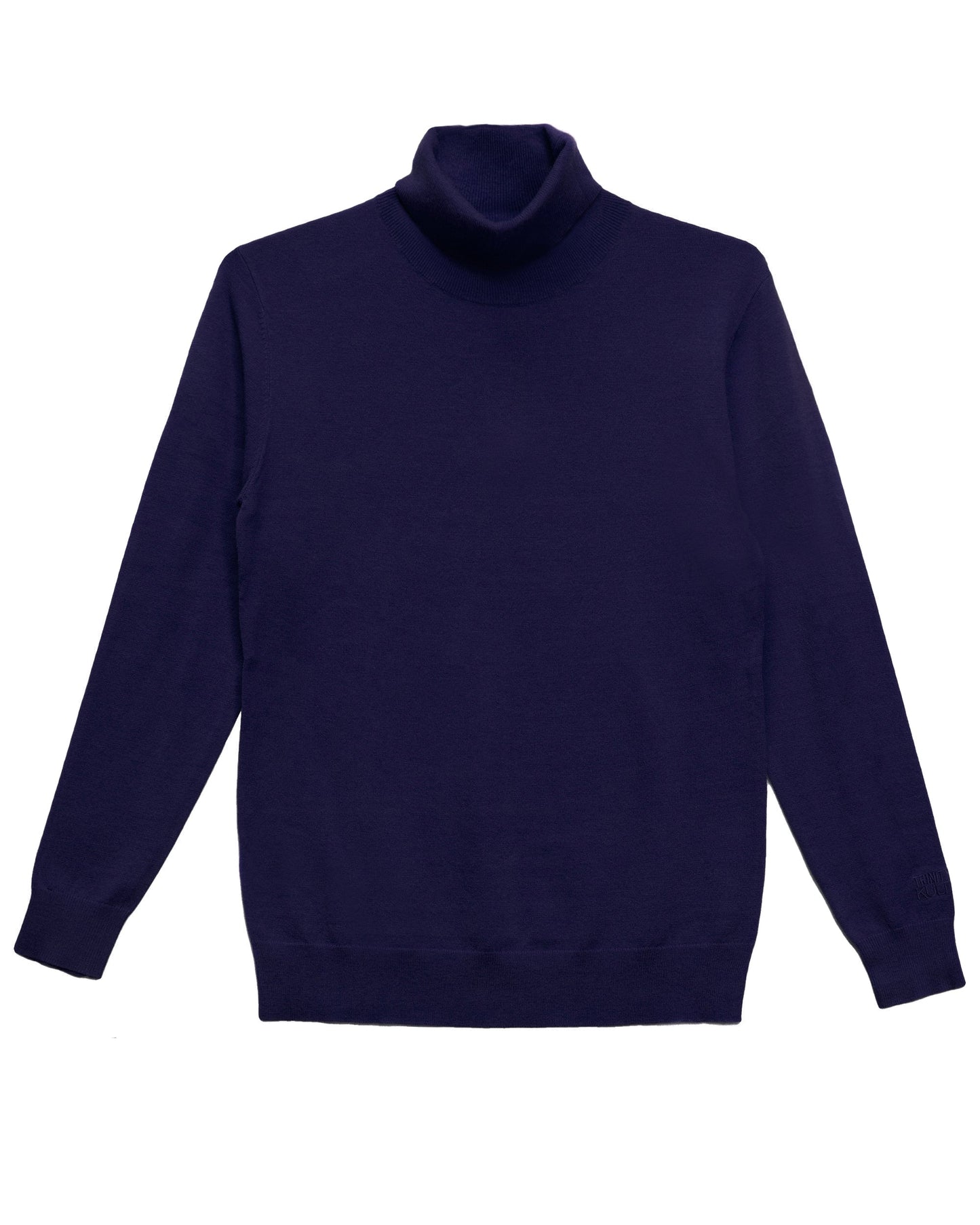Trinity Kays Kulture Logo Turtleneck Sweater - Navy