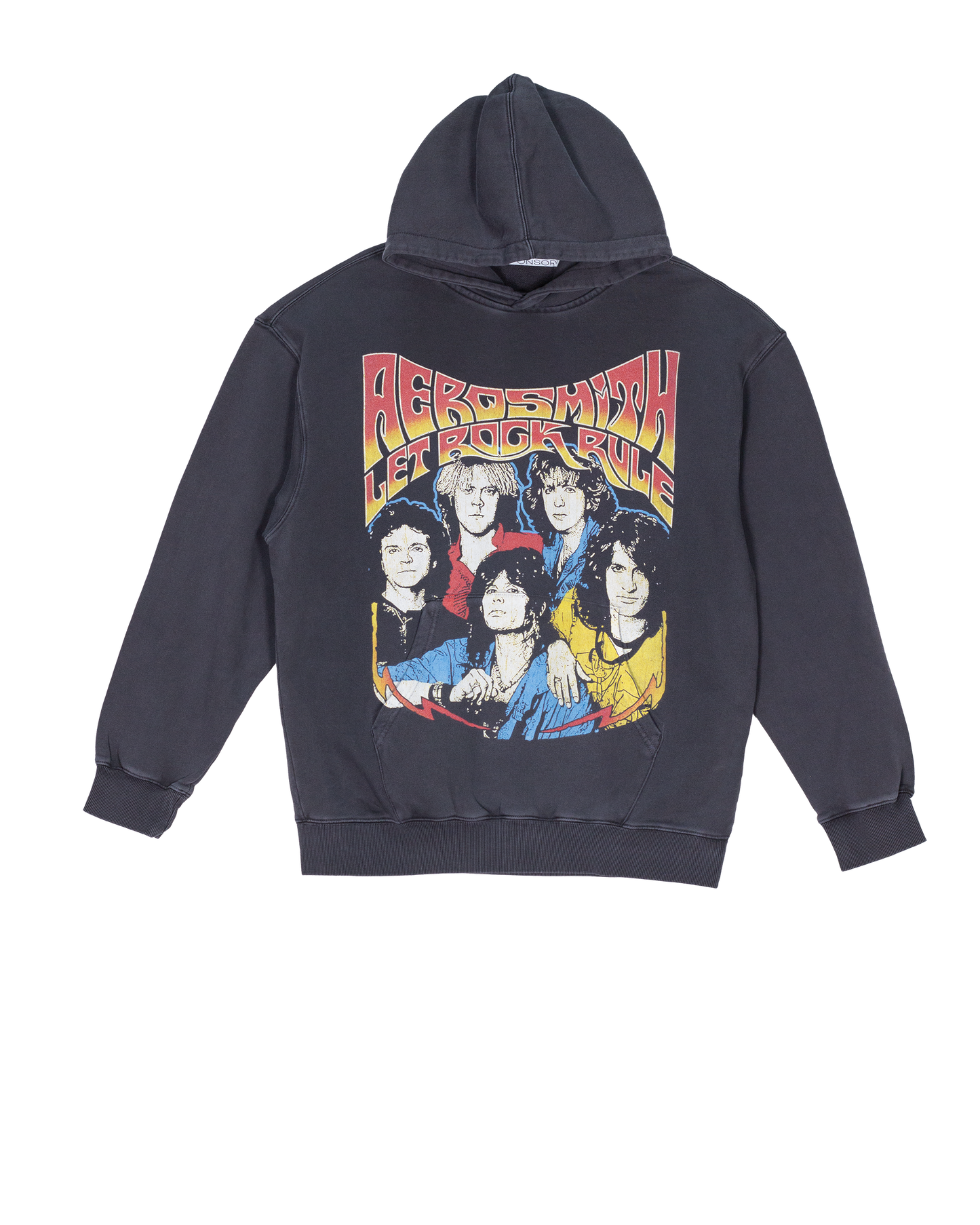 Sponsor Aerosmith Let Rock Rule French Terry Sweatshirt Hoodie