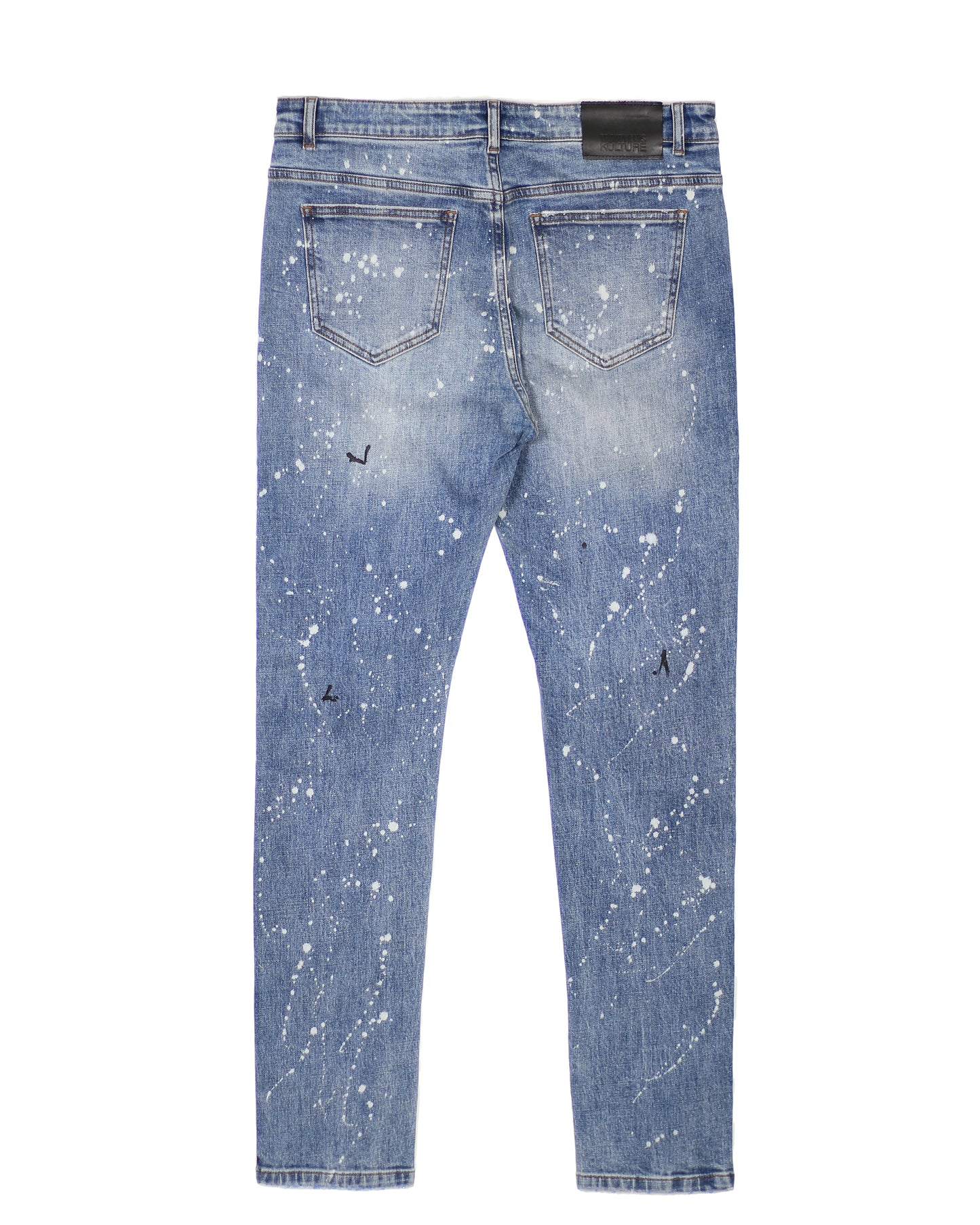 Trinity Kays Kulture Cairo Men's Paint Splatter Skinny Jeans