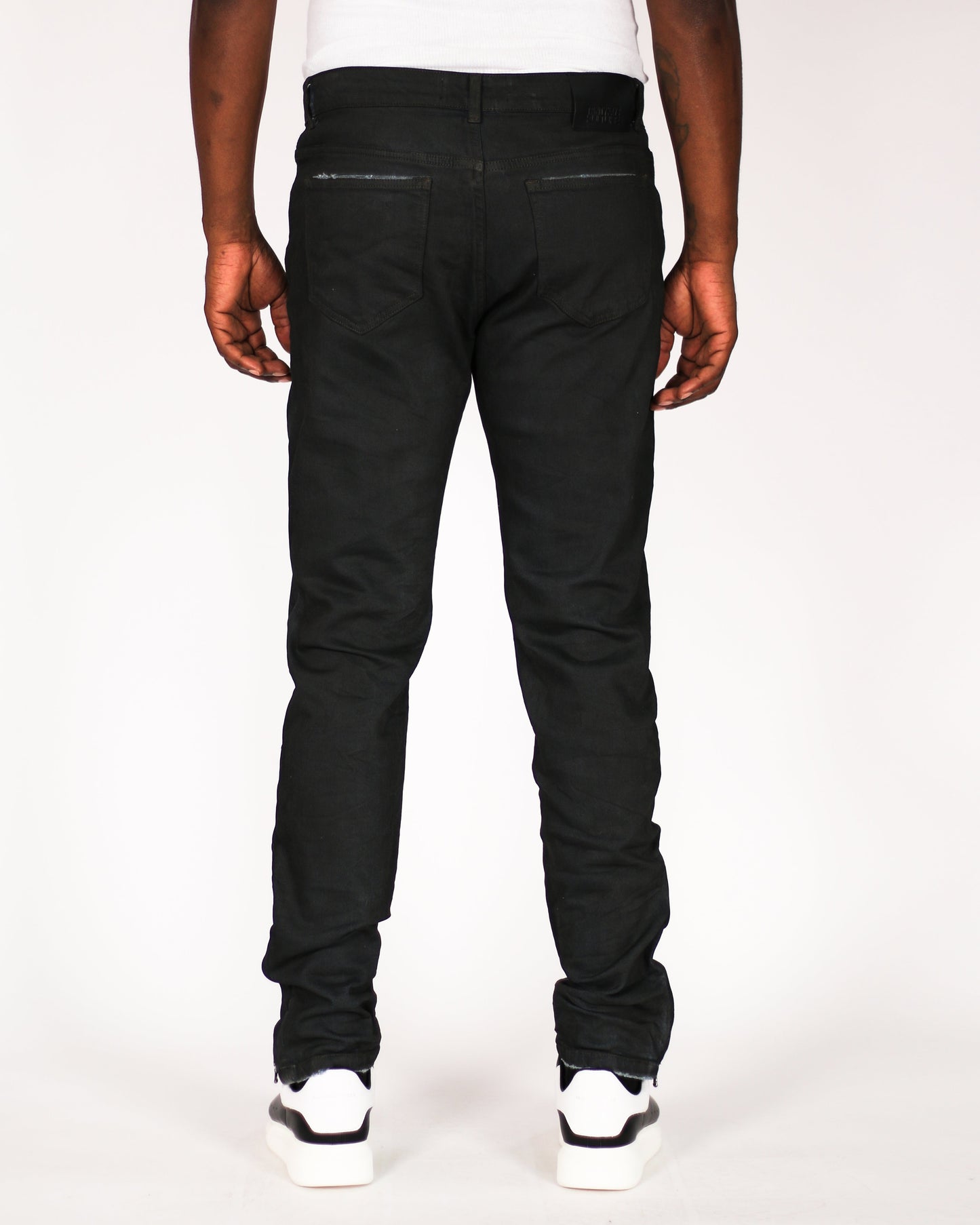 Trinity Kays Kulture Dye Coat Men's Ankle Zipper Skinny Jeans