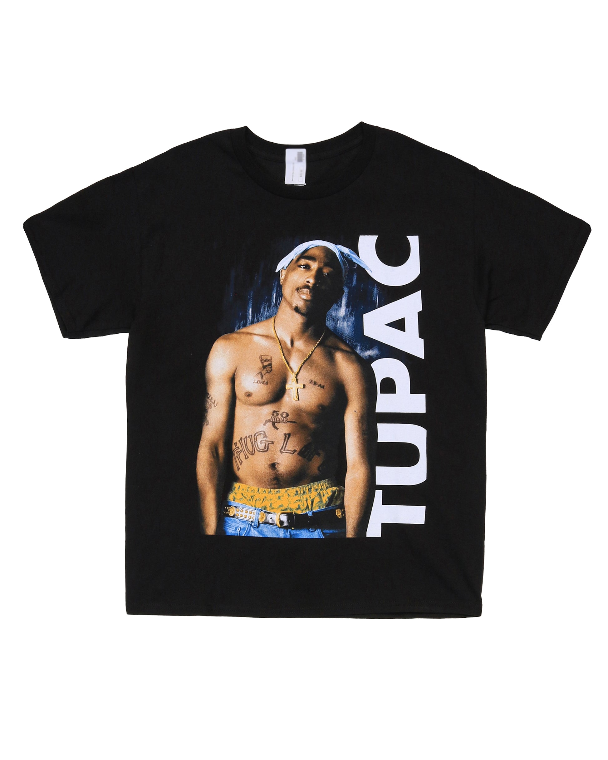 Tupac Gold Boxer And Shirtless T Shirt – Fly Gear Atl