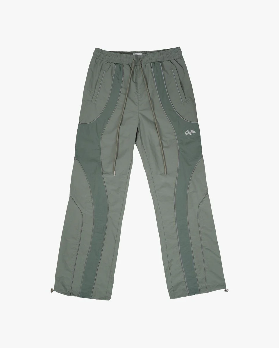 EPTM Era Men's Relaxed Fit Wide Leg Pants in Sage Green