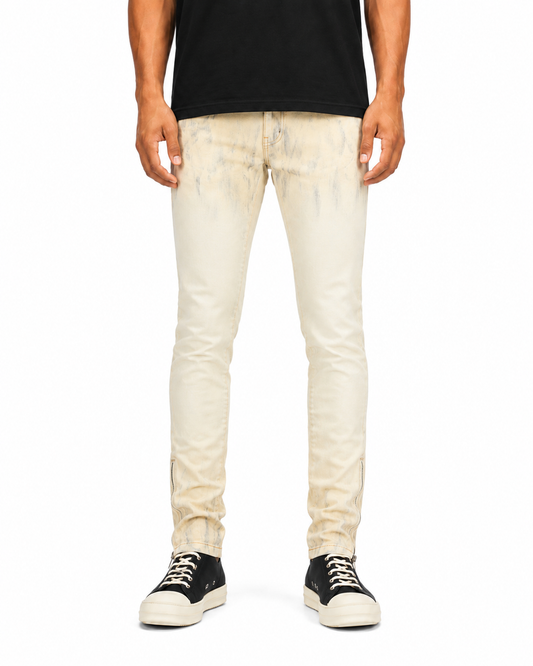 Trinity Kays Kulture Tunis Ombre  Men's Ankle Zipper Skinny Jeans