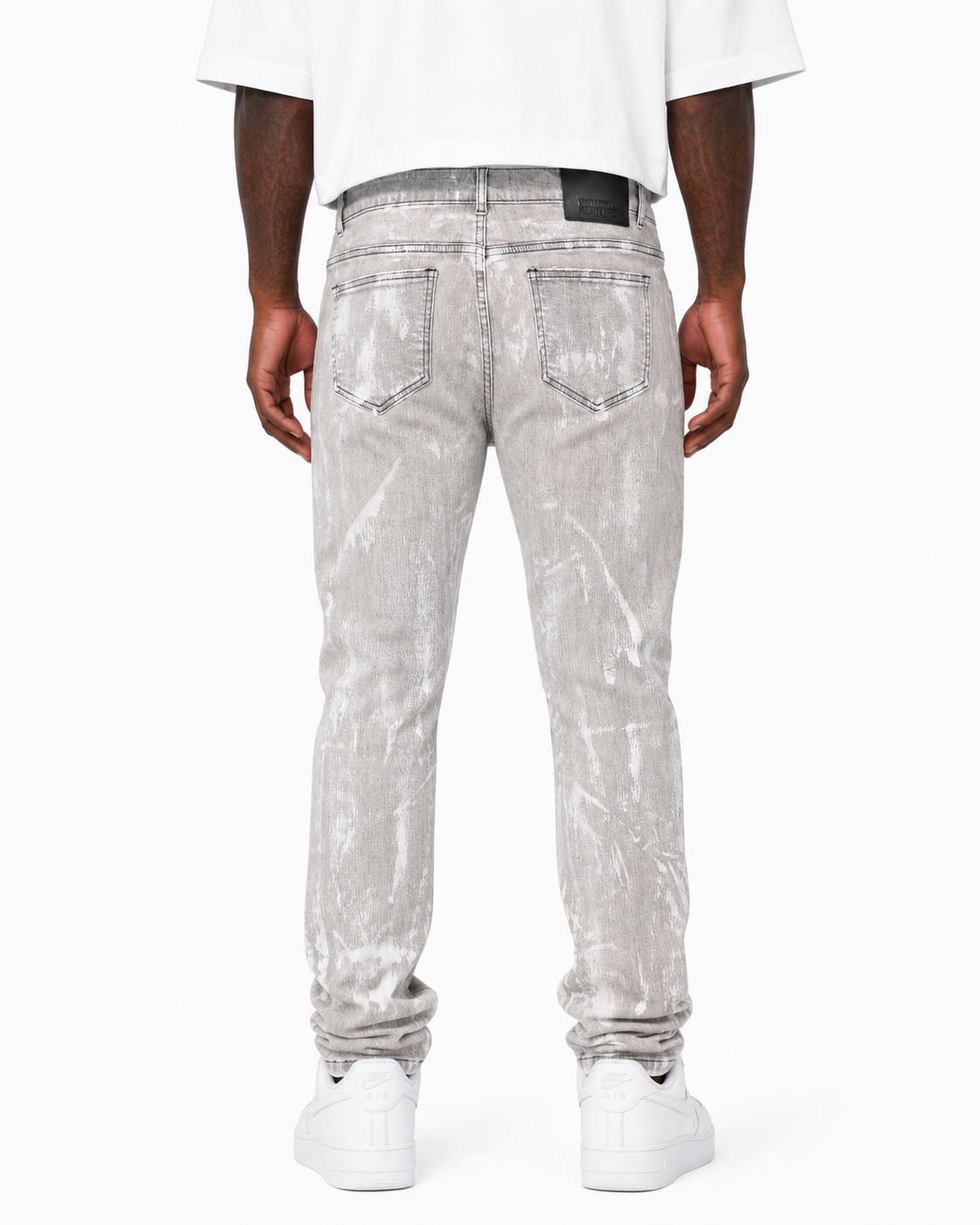 Trinity Kays Kulture Calabar Paint Men's Skinny Jeans
