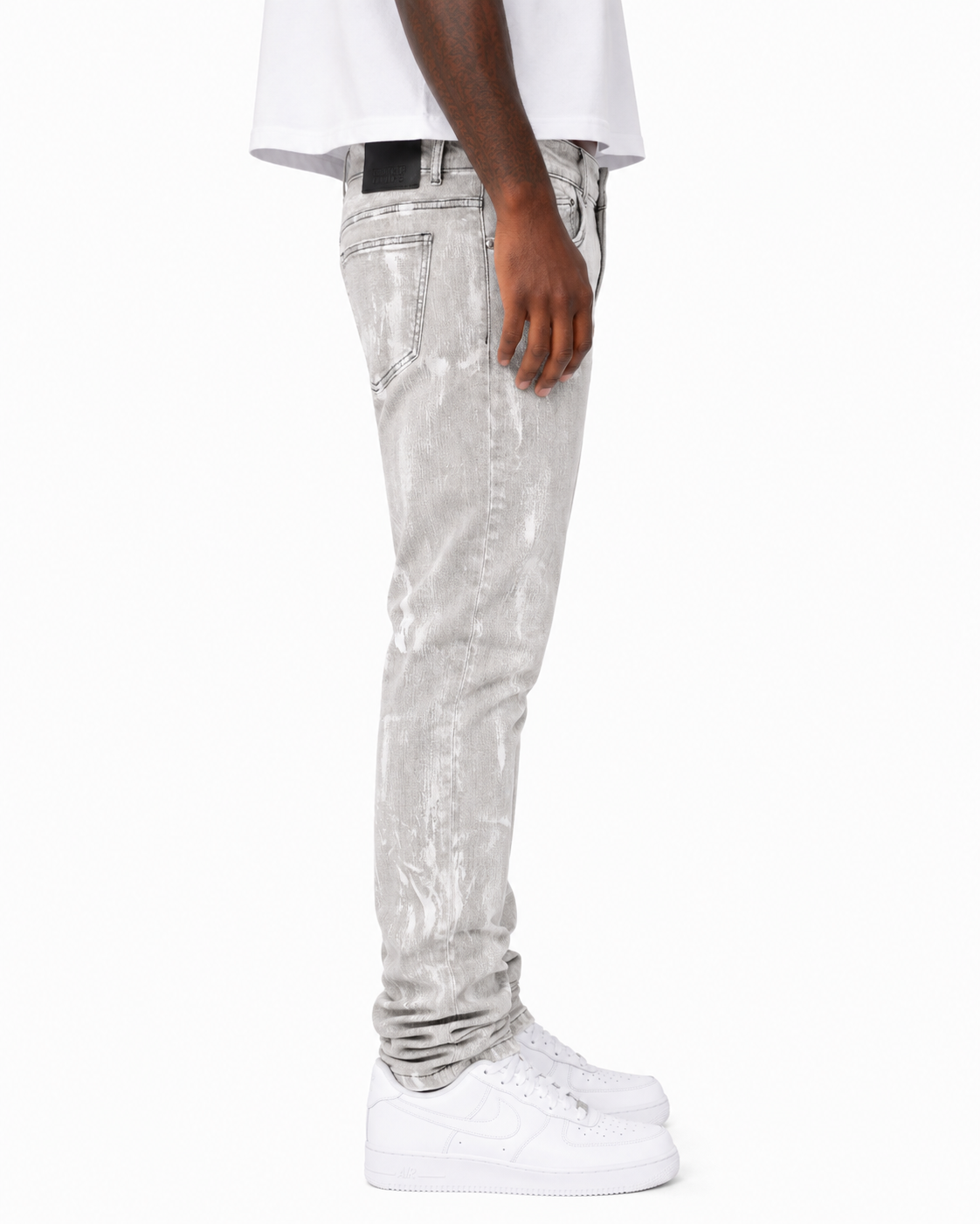 Trinity Kays Kulture Calabar Paint Men's Skinny Jeans