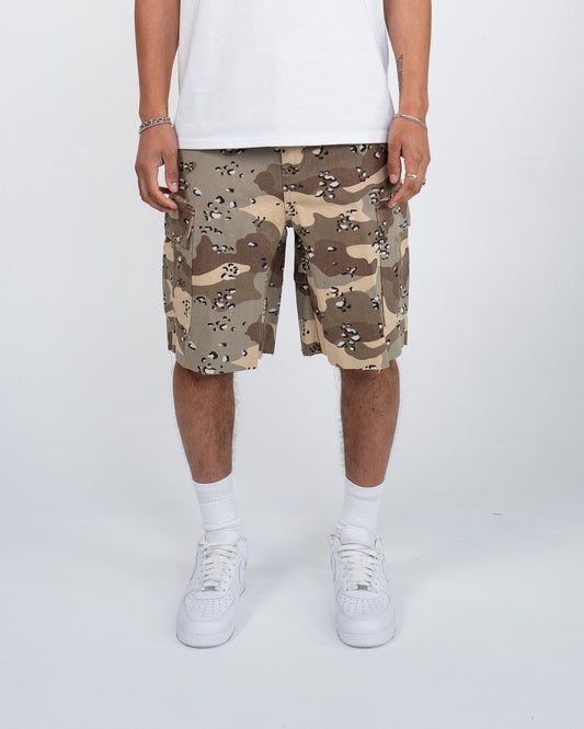 EPTM Surge Cargo Camo Shorts- Desert Camo