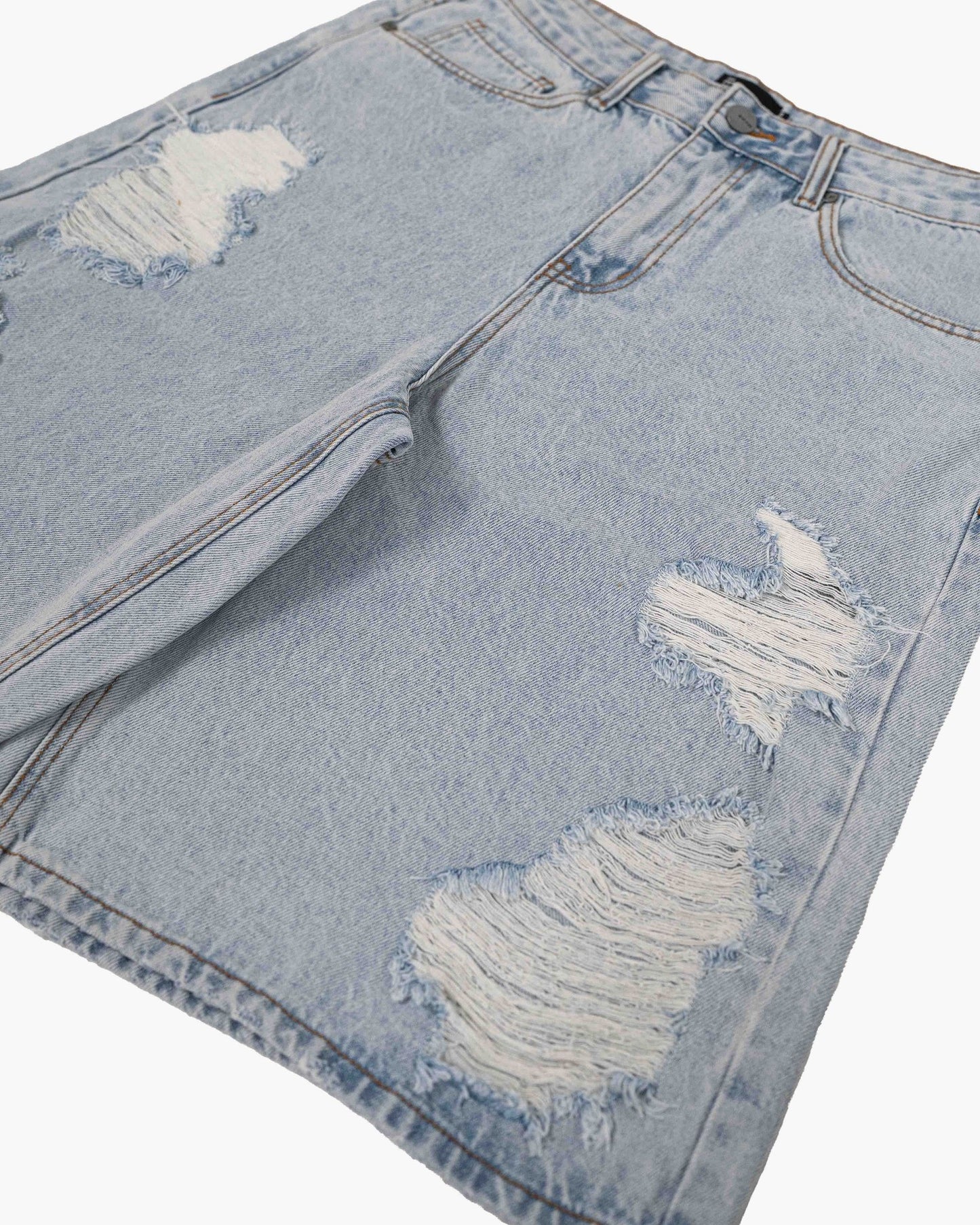 EPTM Men's Jorts Bandit Denim Shorts - Blue