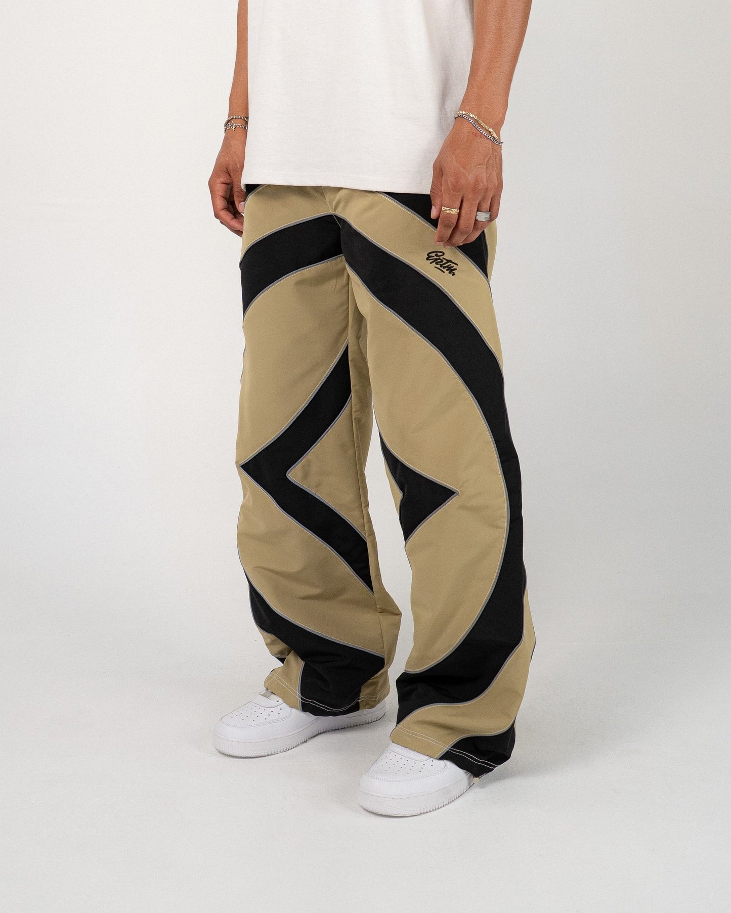 EPTM Dreamy Baggy Pants In Khaki