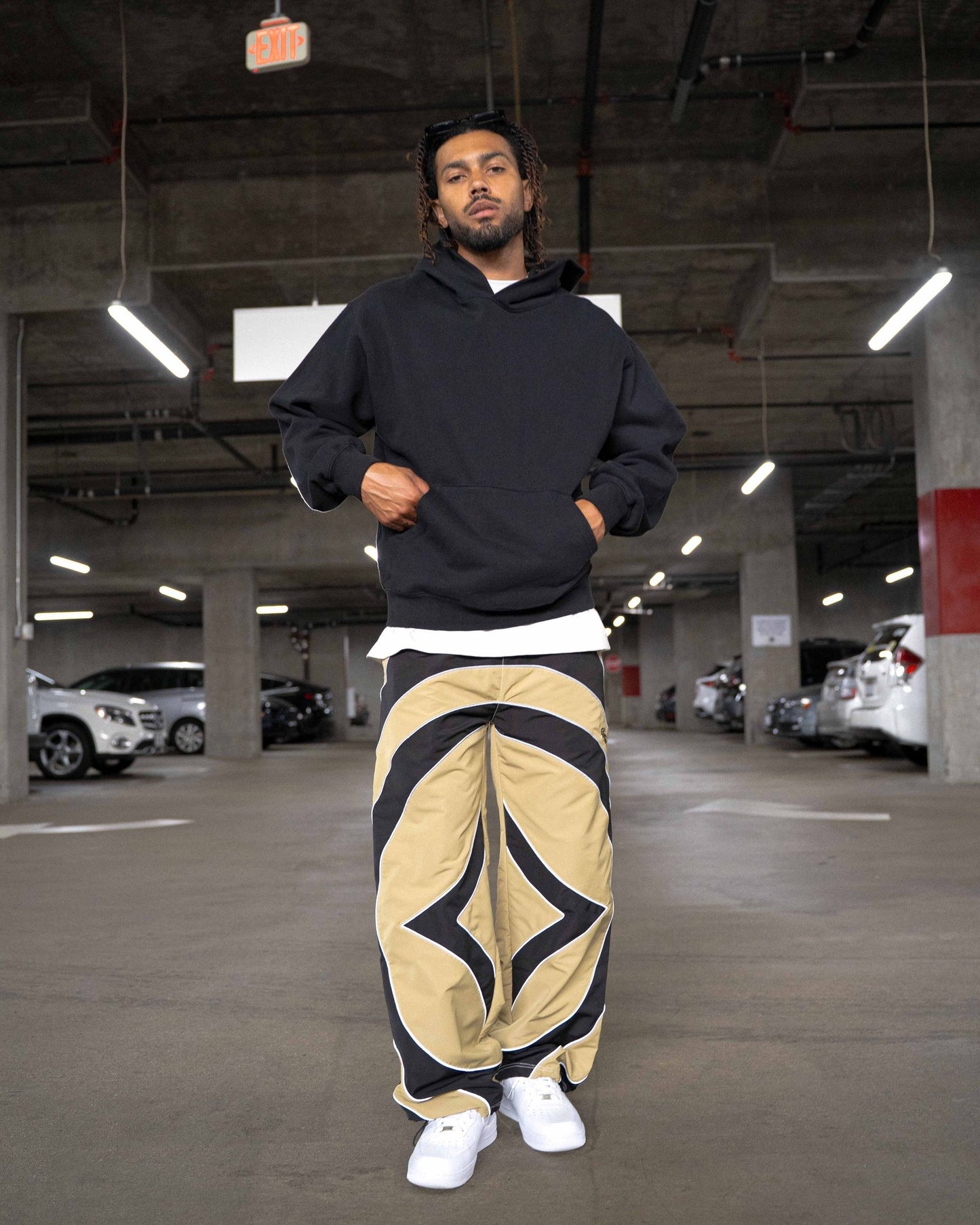 EPTM Dreamy Baggy Pants In Khaki
