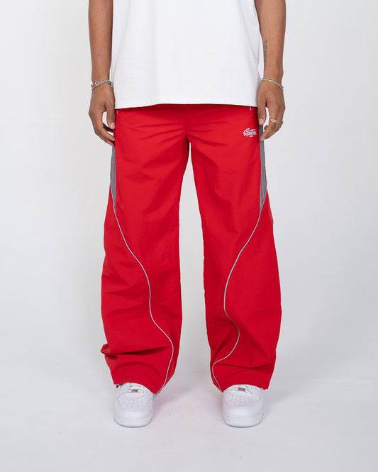 EPTM Composed 3M Baggy Pants In Red