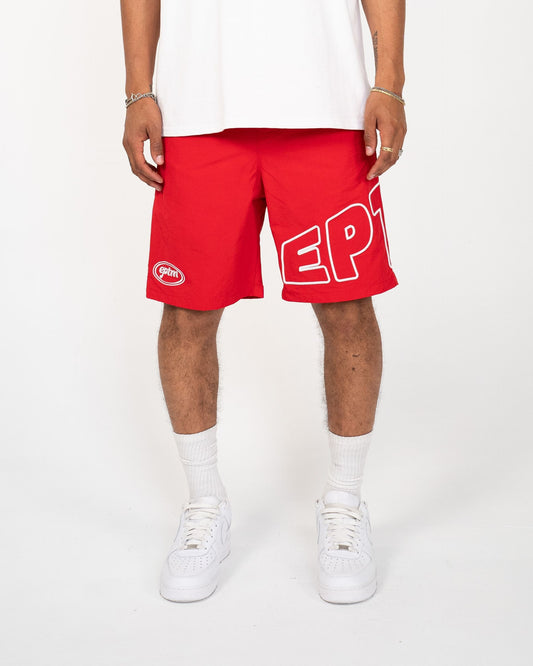 EPTM Men's Logo Shorts - Red