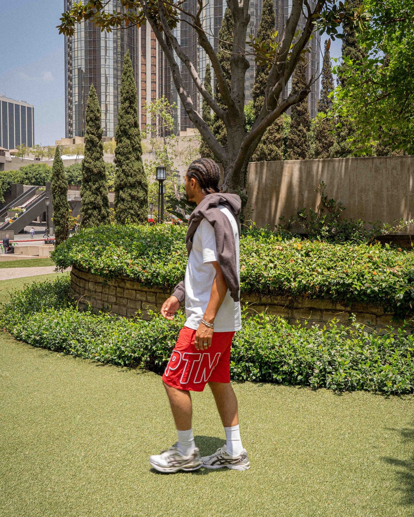 EPTM Men's Logo Shorts - Red