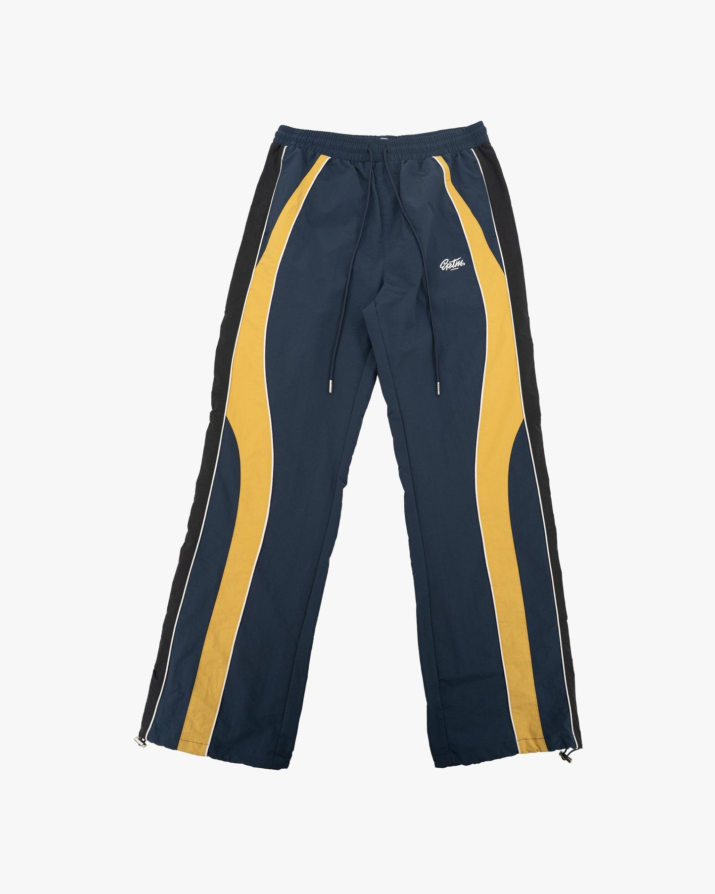 EPTM Arlo Men's Relaxed Fit Wide Leg Pants in Navy Blue
