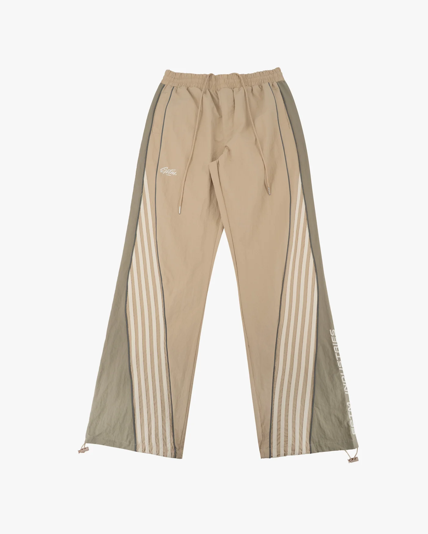 EPTM Ludgate Men's Relaxed Fit Wide Leg Pants in Khaki
