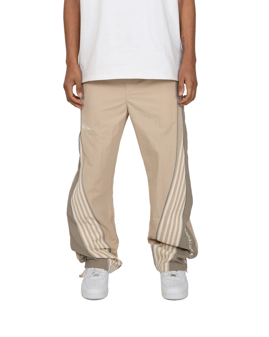 EPTM Ludgate Men's Relaxed Fit Wide Leg Pants in Khaki
