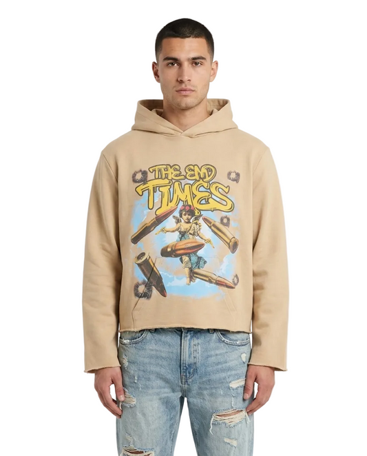 Trinity Kays Kulture The End Times Men's Cropped Hoodie Sweatshirt