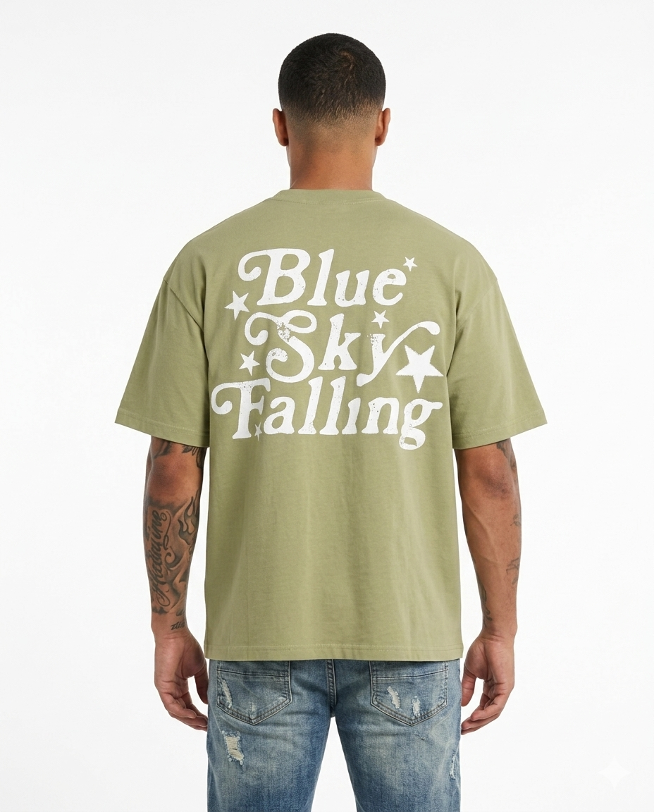 Sponsor Fallen Angels T Shirt - Sage Green