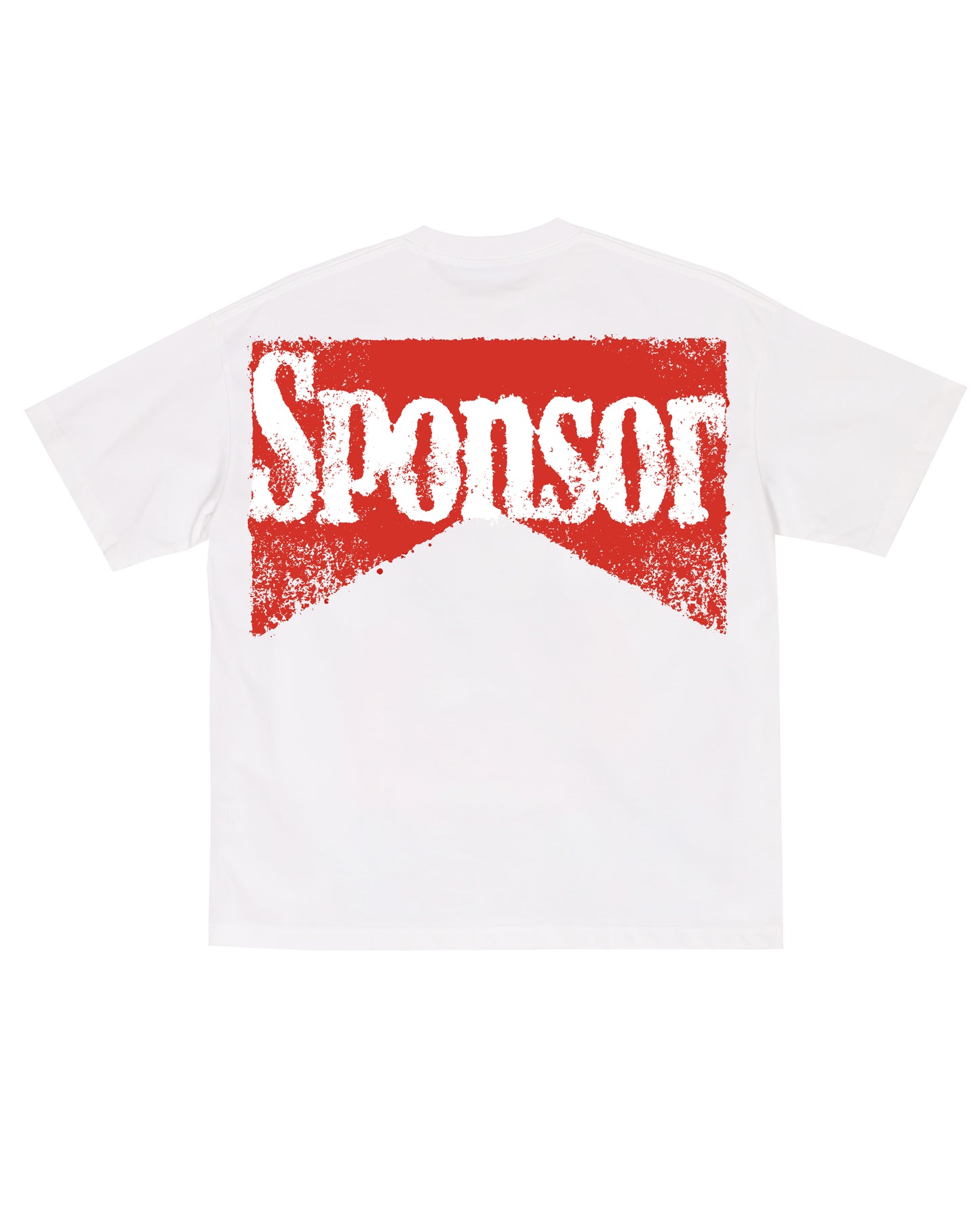 Sponsor Fearless T Shirt in White