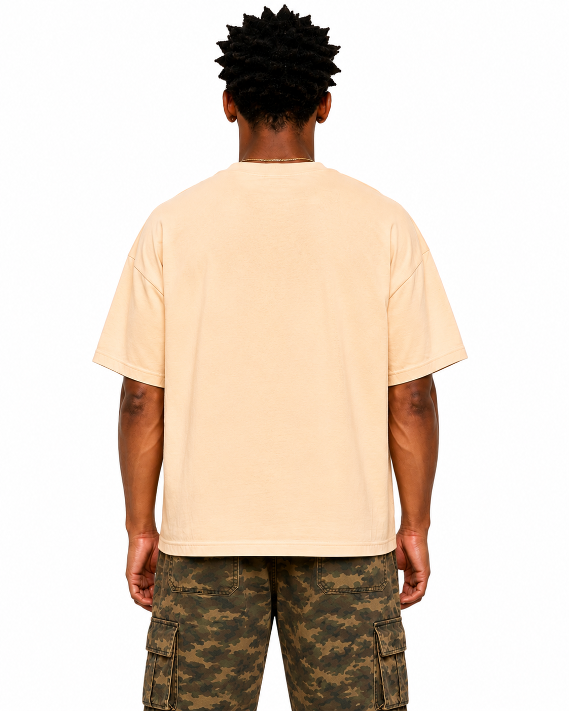 Sponsor Friday The 13th Your Luck T Shirt in Cream