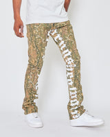 Golden Denim Camo The Extendo Chasser Jeans