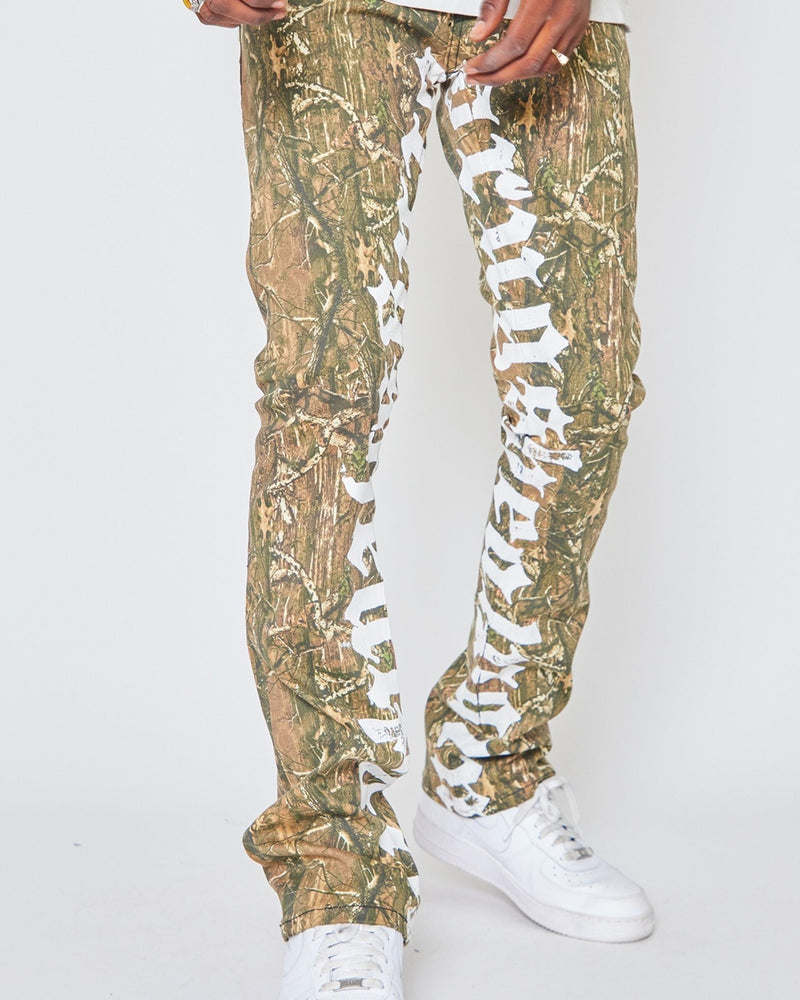 Golden Denim Camo The Extendo Chasser Jeans