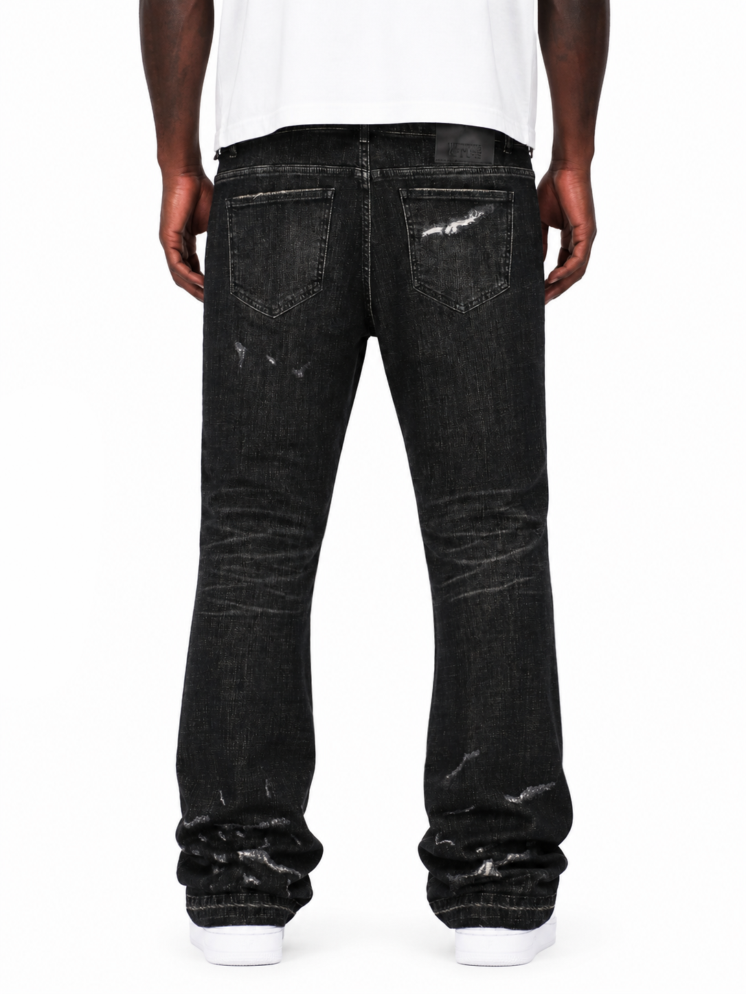 Trinity Kays Kulture Gitega Men's Flare Stacked Jeans