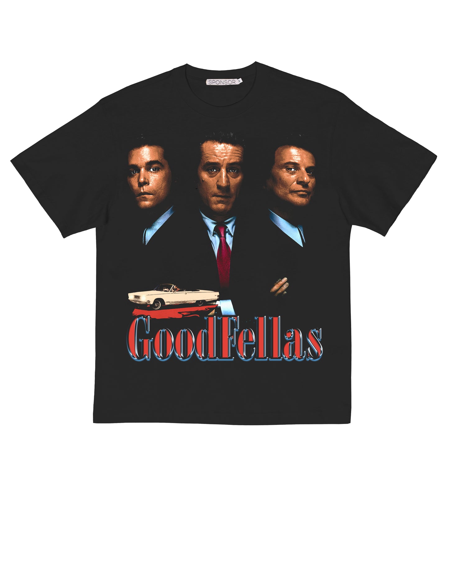 Sponsor Goodfellas Poster T Shirt in Black