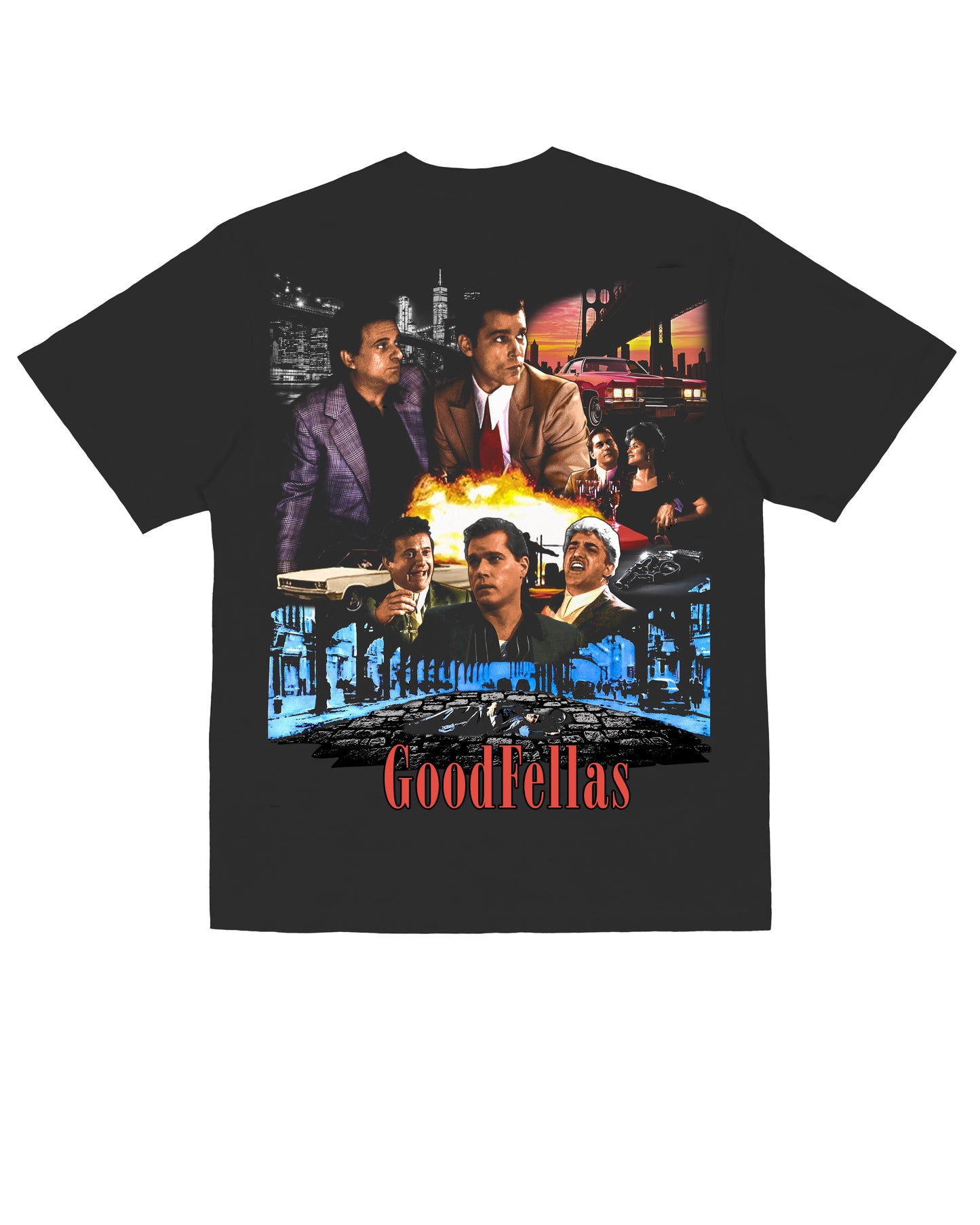 Sponsor Goodfellas Poster T Shirt in Black