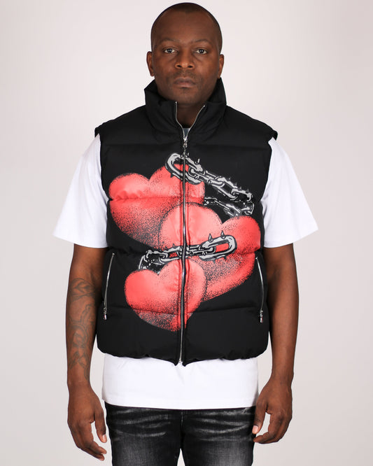 Trinity Kays Kulture Made With Love Men's Puffer Vest