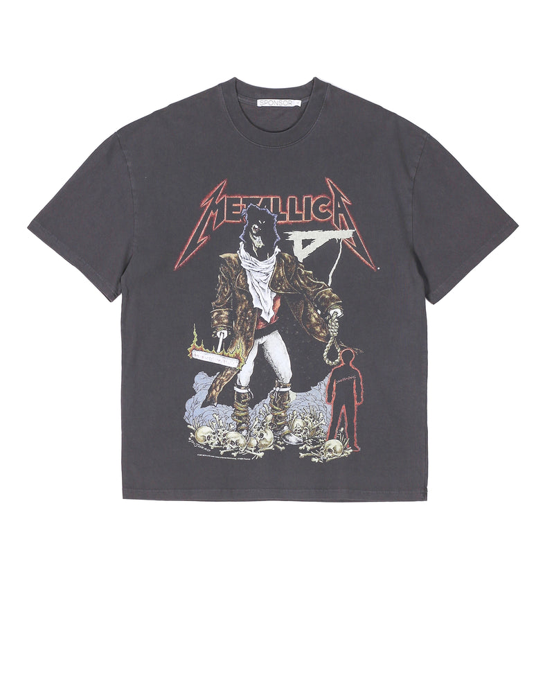 Metallica Unforgiven Heavyweight Vintage Washed T Shirt