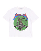 Metallica And Justice For All Heavyweight T Shirt, White/Green