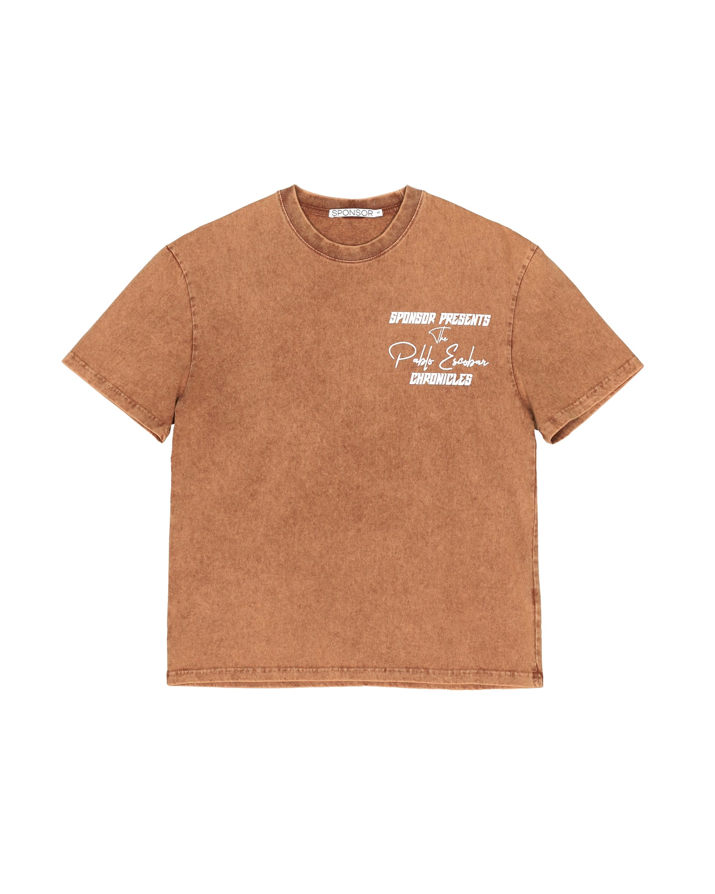Sponsor Pablo Escobar Chronicles Vintage Wash T Shirt