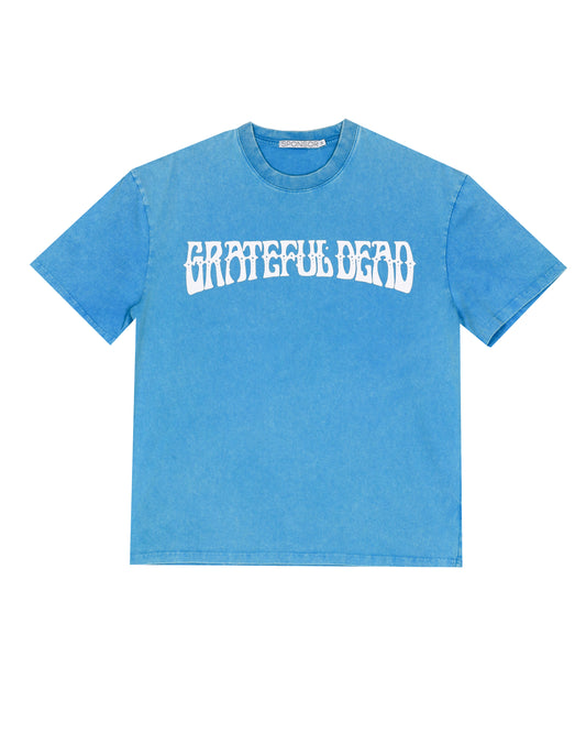 Sponsor Men's Grateful Dead Poster T Shirt-Teal