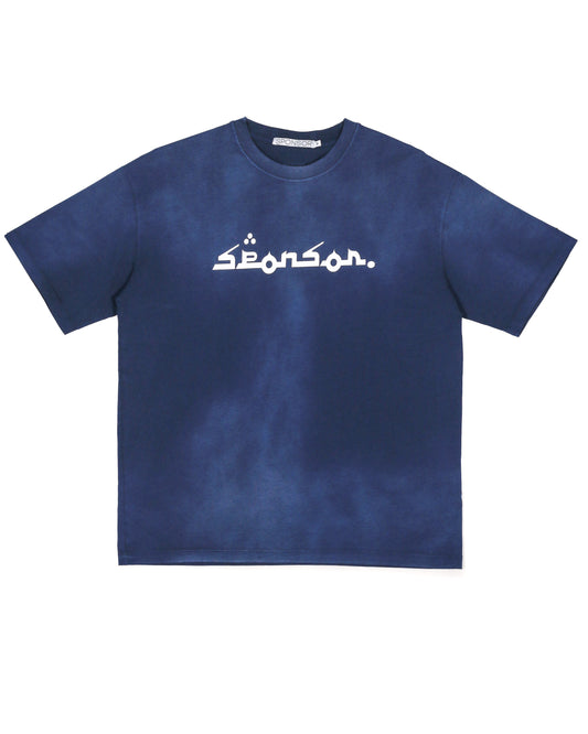Sponsor Helios Sun Faded T Shirt - Navy