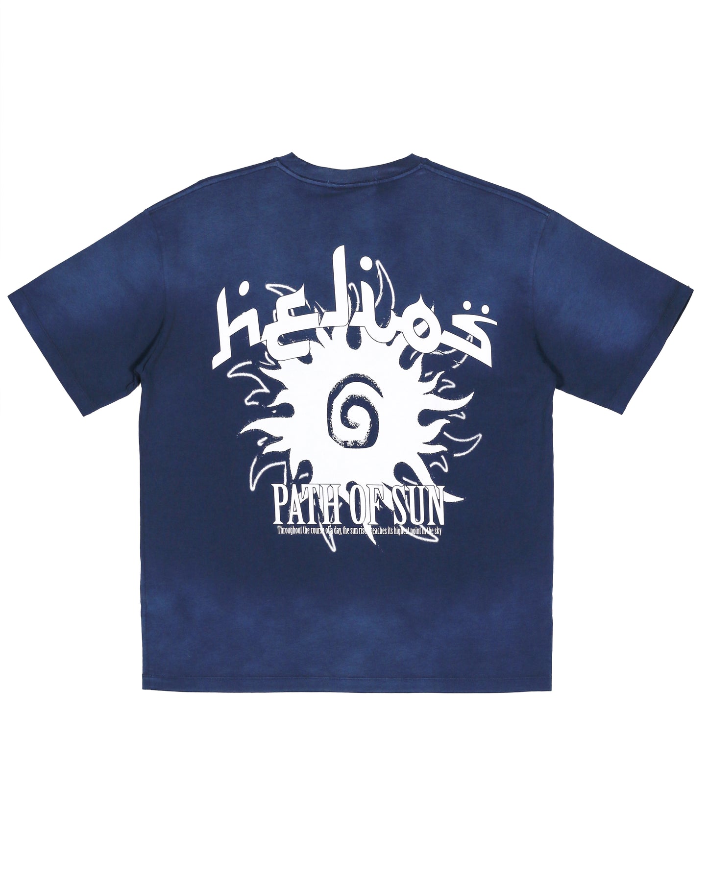 Sponsor Helios Sun Faded T Shirt - Navy