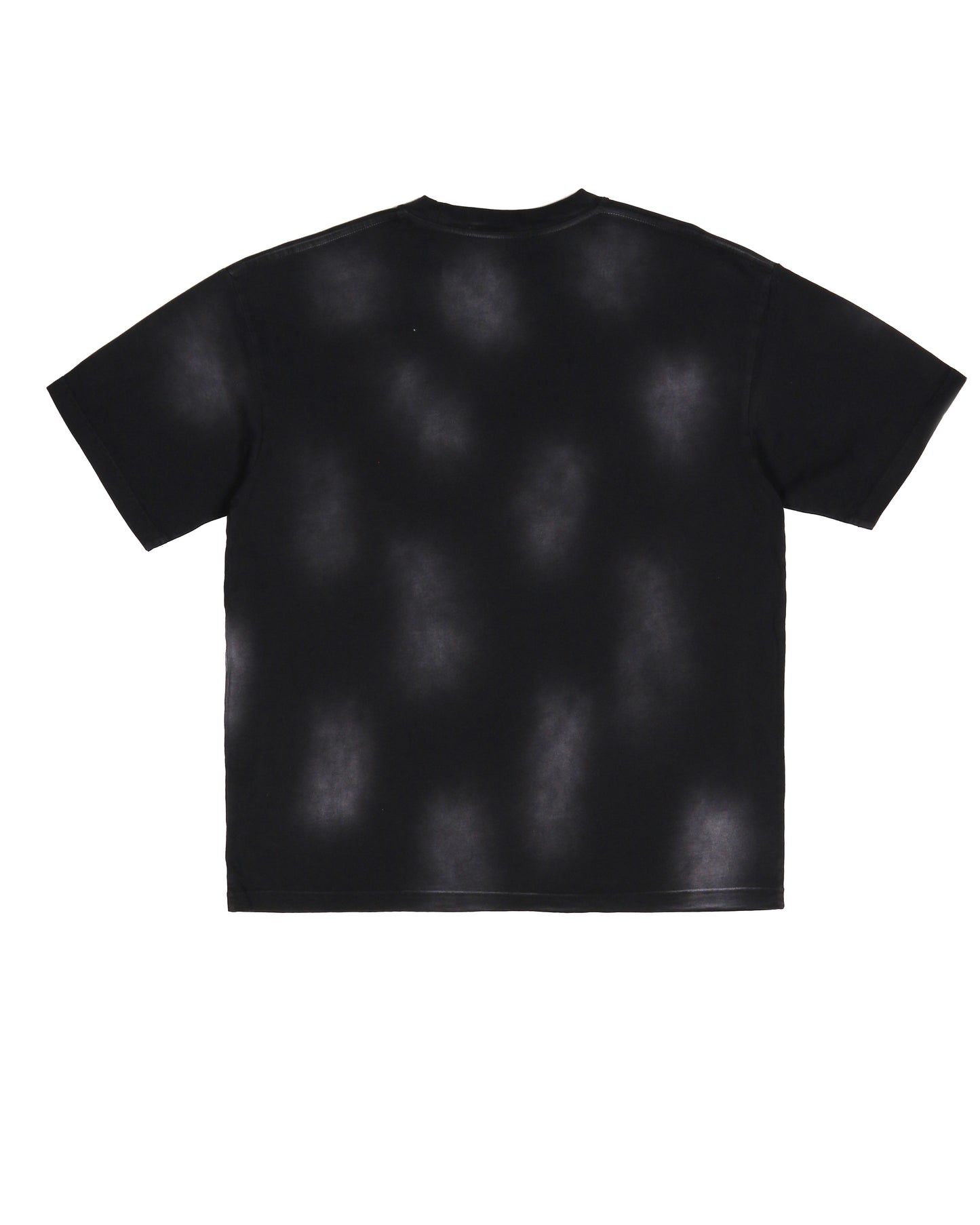 Sponsor 10158 Sun Faded Blank T Shirt - Black