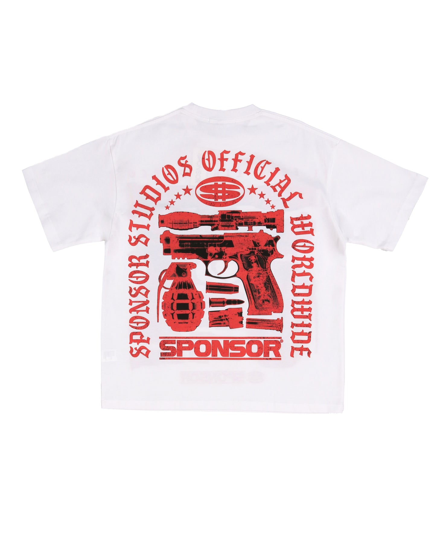 Sponsor Feel Like Pablo Tee-White/Red