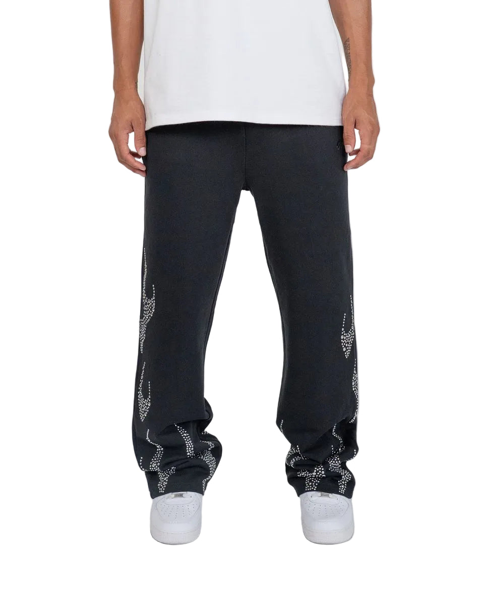 EPTM Metal Flame Men's Sweatpants in Black