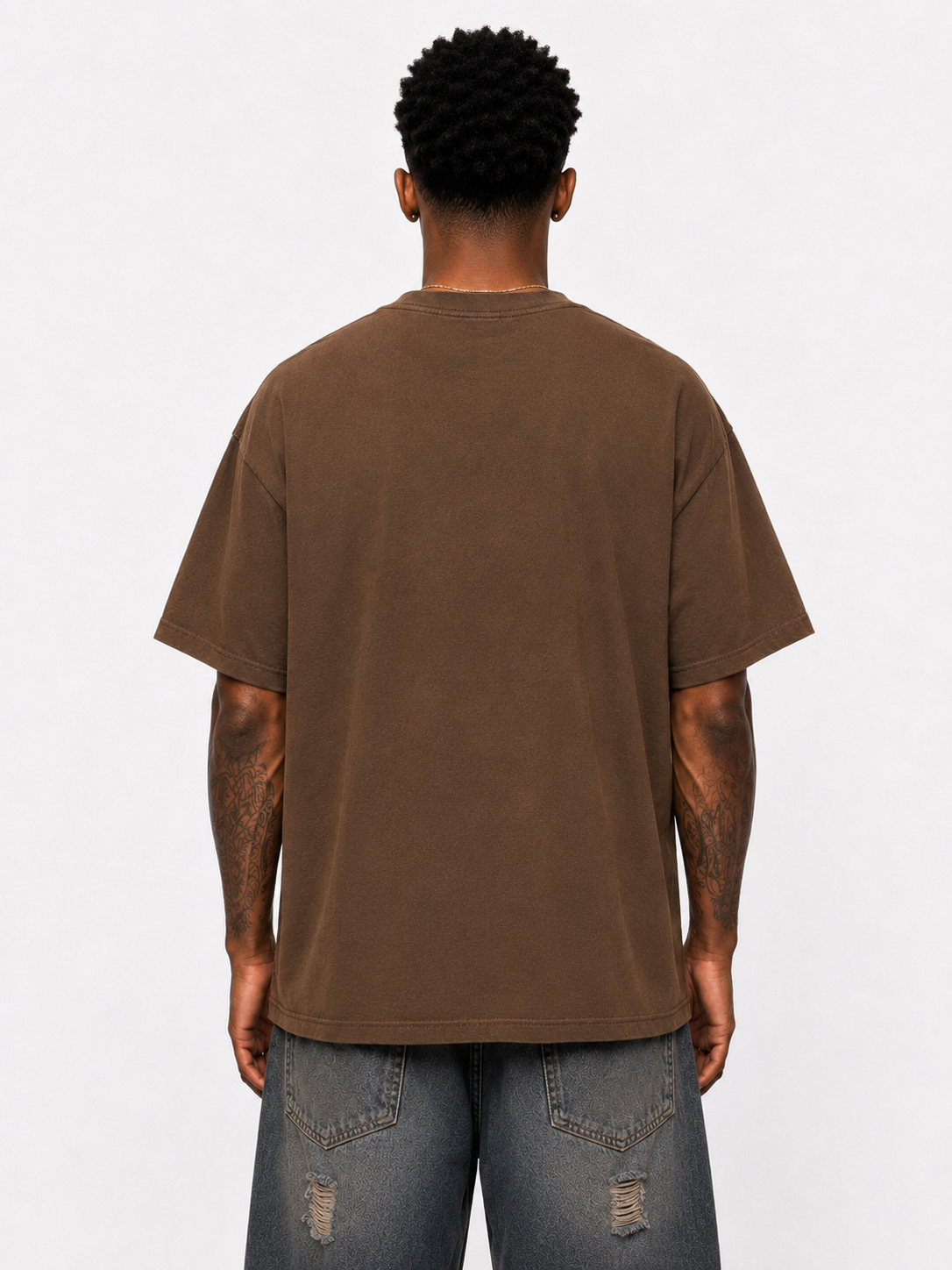 Sponsor Kendrick Lamar Mr. Morale Vintage T Shirt in Brown